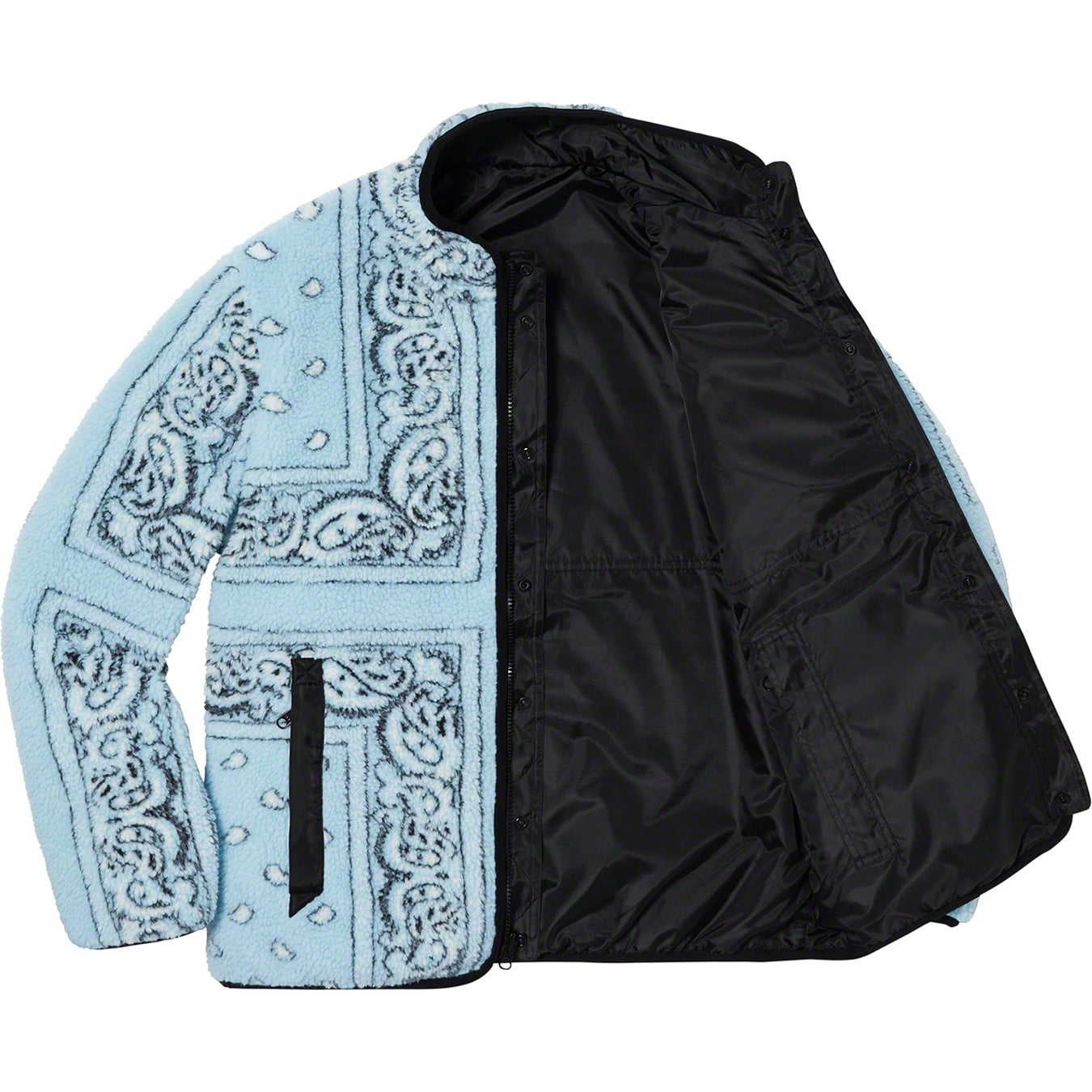 Reversible Bandana Fleece Jacket view 23